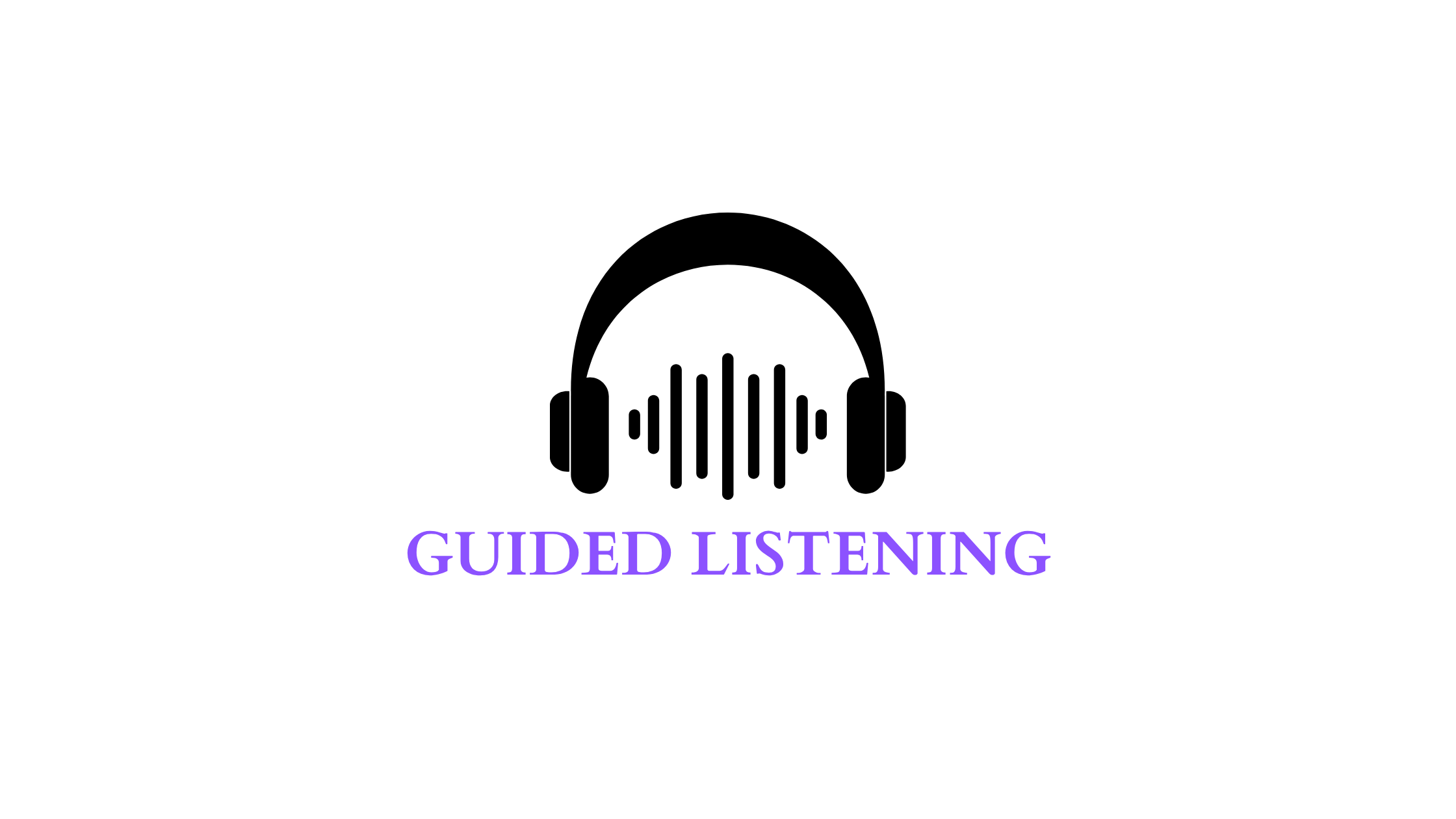 Guided listening activity for elementary music education