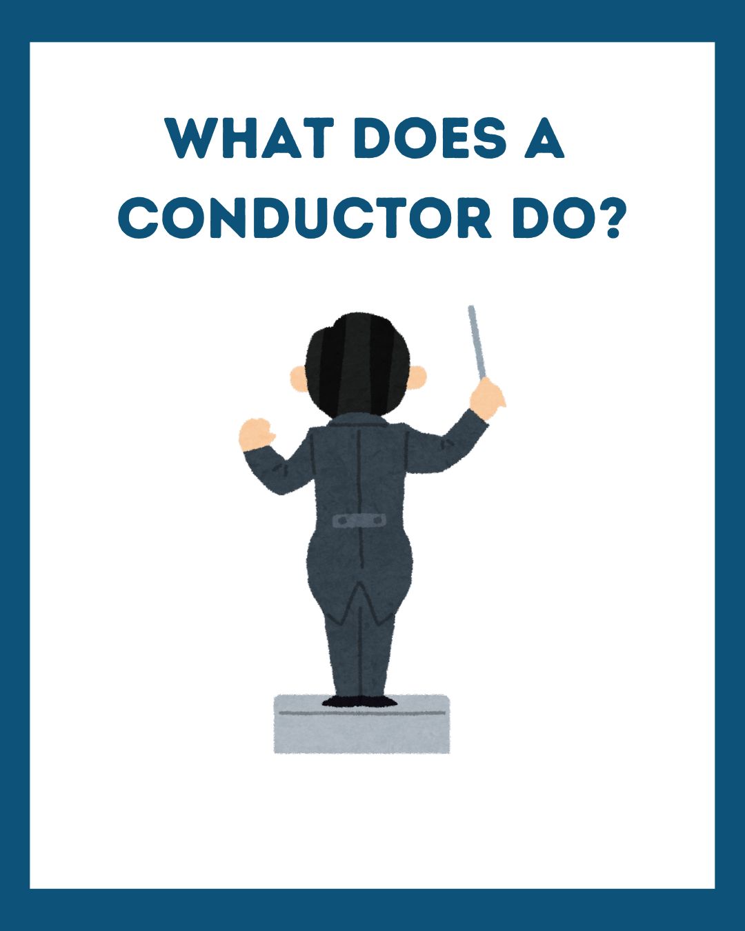 Teaching kids to conduct music — conducting activity for children